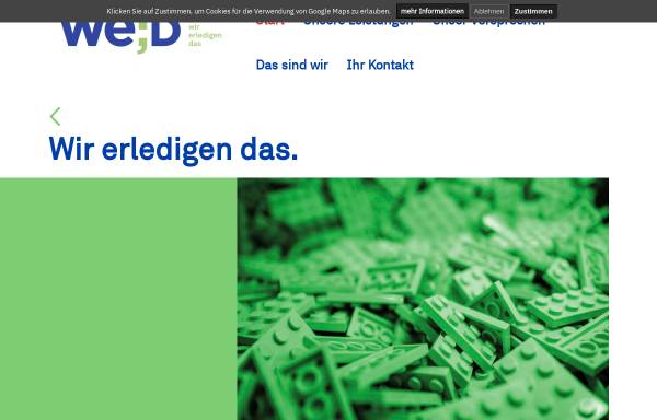 Vorschau von www.wed-gmbh.de, Weiland EDV Dienstleistungen GmbH