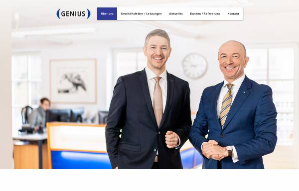 Vorschau von www.genius-versicherungsmakler.de, Genius Versicherungsmakler GmbH
