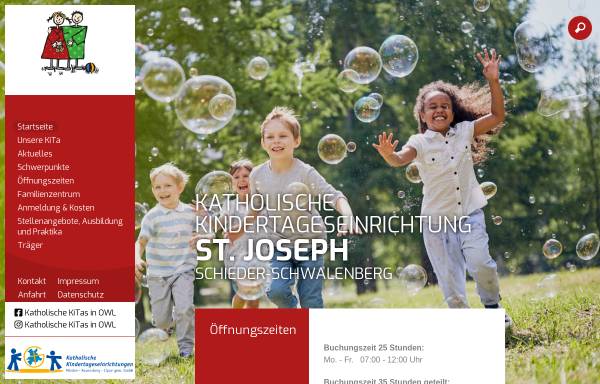 Vorschau von www.katholischer-kindergarten-schieder.de, Katholischer Kindergarten in Schieder