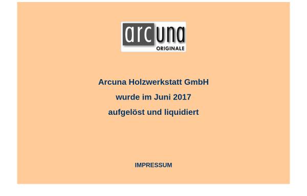 Arcuna Holzwerkstatt GmbH