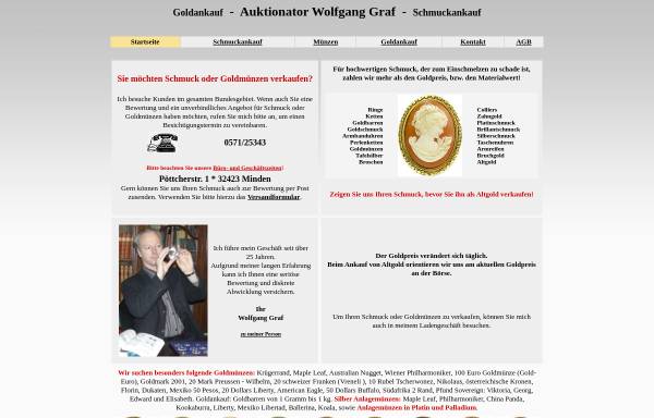 Vorschau von www.gold-und-schmuckankauf.de, Antikhandlung Wolfgang Graf