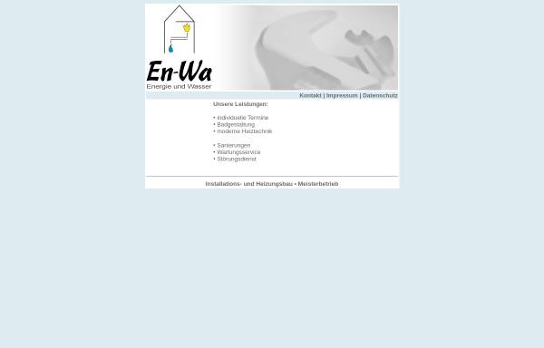 Vorschau von www.en-wa.de, en-wa | Energie- und Wasserinstallationen