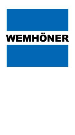 Vorschau der mobilen Webseite www.wemhoener.de, Heinrich Wemhöner GmbH & Co. KG
