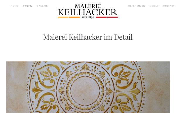 Vorschau von www.keilhacker.de, Malerei Michael Keilhacker