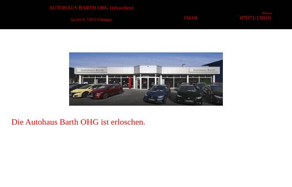 Vorschau von www.honda-barth.de, Autohaus Barth