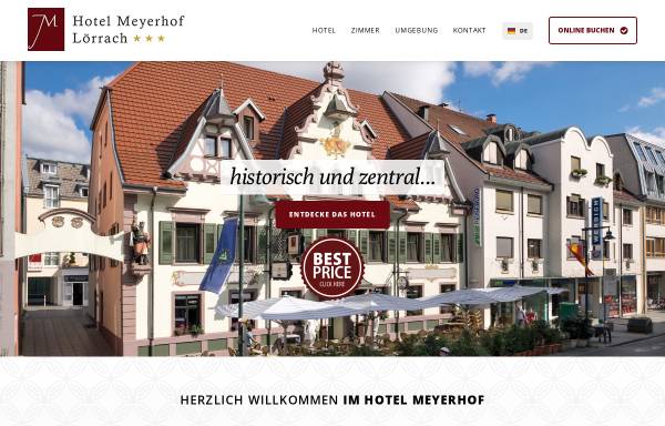 Vorschau von www.hotel-meyerhof.com, Hotel Meyerhof