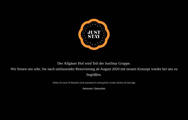 Vorschau von www.allgaeuerhof-ratingen.de, Hotel Allgäuer Hof
