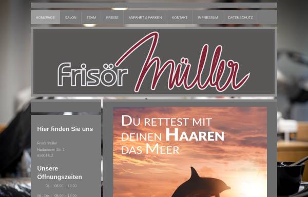 Vorschau von www.frisörmüller.de, Frisör Müller