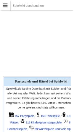 Vorschau der mobilen Webseite www.pegelow.de, Heinrichs kleine Seite