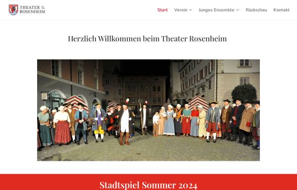 Vorschau von theater-ro.de, Theater Rosenheim e.V.