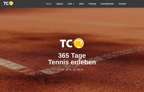 Vorschau von tc-dillingen.de, Tennisclub Dillingen e. V.