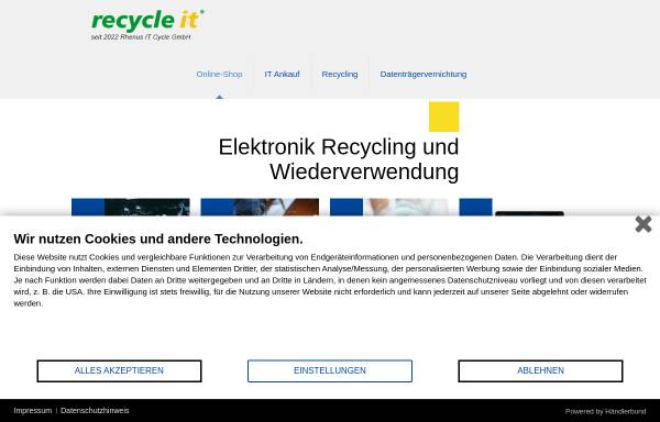 Vorschau von www.recycle-it.de, Recycle-IT