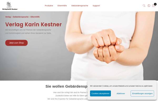 Vorschau von www.kestner.de, Verlag Karin Kestner