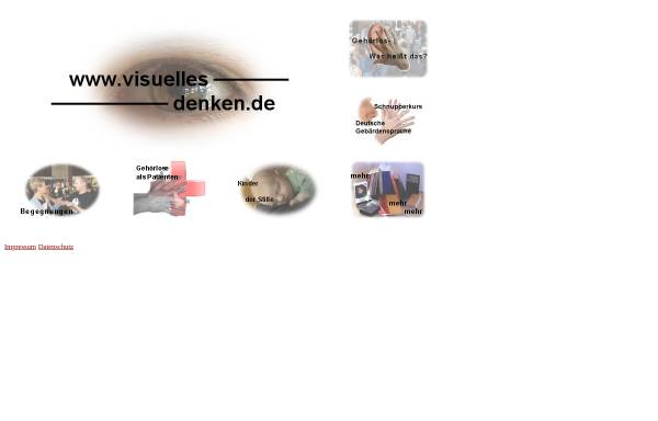 Vorschau von www.visuelles-denken.de, Visuelles Denken