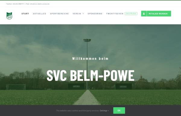 Vorschau von www.svc-belm-powe.de, SV Concordia Belm-Powe von 1927 e.V.
