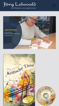Vorschau der mobilen Webseite www.joerg-lehwald.de, Jörg Lehwald - Minne 2000