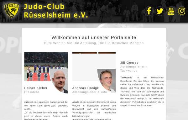 Vorschau von www.judo-club-ruesselsheim.de, Judo-Club Rüsselsheim