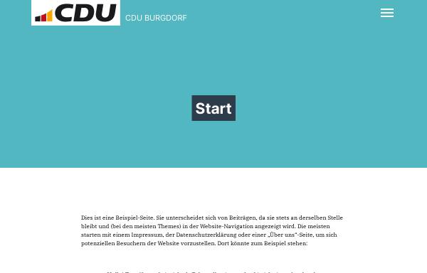 Vorschau von www.cdu-burgdorf.de, CDU Burgdorf