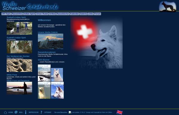 Vorschau von www.weisse-schaeferhunde.de, Weiße Schäferhunde