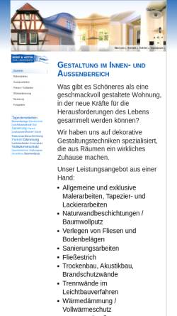 Vorschau der mobilen Webseite www.eifert-vetter.de, Eifert & Vetter Raum- und Baudekoration GmbH