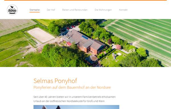 Vorschau von www.selmas-ponyhof.de, Selmas Ponyhof