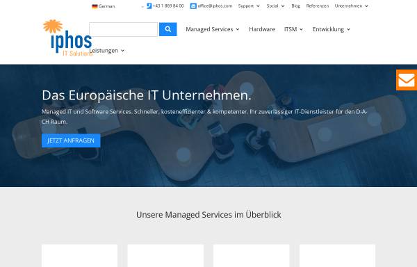 Vorschau von www.iphos.com, Iphos IT Solutions GmbH