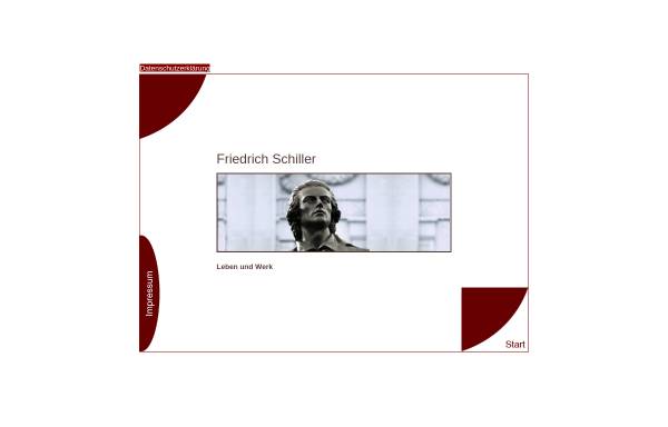 Vorschau von www.friedrich-von-schiller.de, Friedrich von Schiller