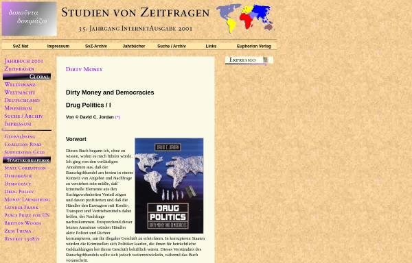 Vorschau von www.jahrbuch2001.studien-von-zeitfragen.net, Staatskorruption und Demokratie