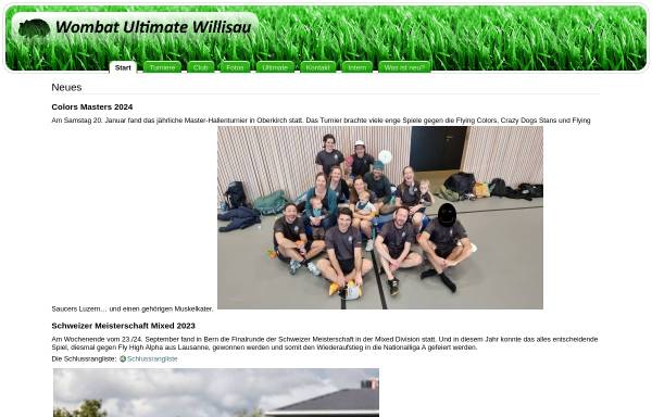 Vorschau von wombat.ultimate.ch, Wombat Ultimate Willisau