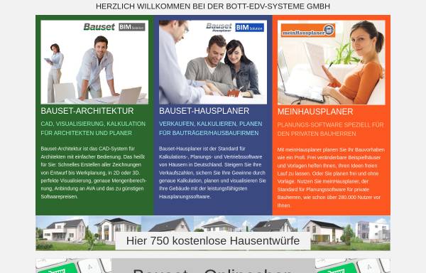 Vorschau von www.bauset.de, Bott EDV-Systeme GmbH