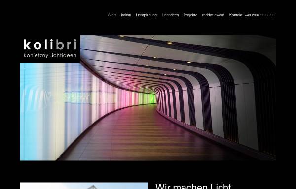 Vorschau von www.lichtplanung.de, Kolibri