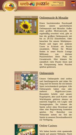 Vorschau der mobilen Webseite www.webpuzzle.de, Webpuzzle.de [Edmund Dölcher]