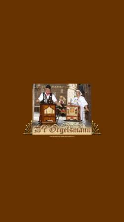 Vorschau der mobilen Webseite www.orgelsmann.de, D'r Orgelsmann