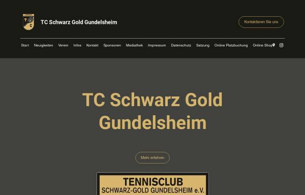 Vorschau von www.tc-gundelsheim.de, Tennisclub Gundelsheim