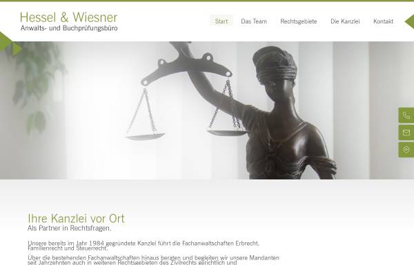 Vorschau von www.kanzlei-hessel.de, Hessel & Kollegen