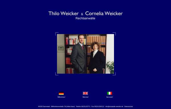 Weicker Cornelia und Thilo