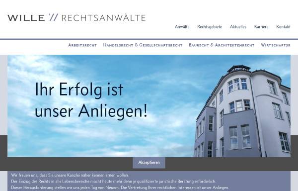 Vorschau von www.wille-rechtsanwaelte.de, Wille, Dr. Nodoushani und Demuth