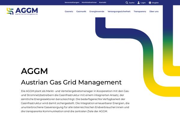 Vorschau von www.aggm.at, AGGM Austrian Gas Grid Management AG