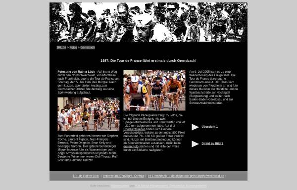 Tour de France 1987 in Gernsbach