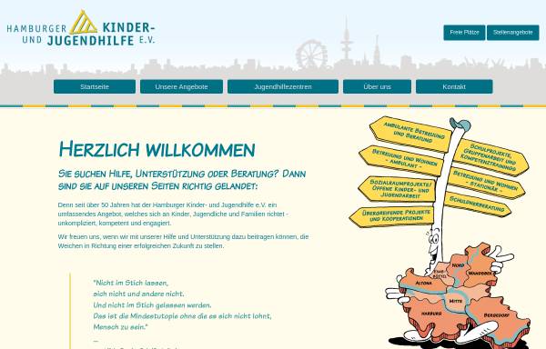 Vorschau von www.hakiju.de, Hamburger Kinder- und Jugendhilfe e.V.
