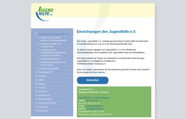 Vorschau von www.jugendhilfe.de, Jugendhilfe e.V.