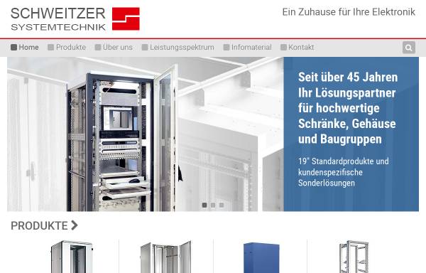 Vorschau von www.schweitzer-systemtechnik.de, Schweitzer Systemtechnik GmbH