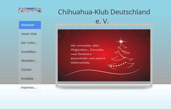 Vorschau von www.chihuahuaklub.de, Chihuahua Club e.V.