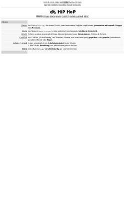 Vorschau der mobilen Webseite www.kein-plan.de, Kein-Plan.de - Hip Hop