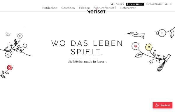 Vorschau von www.veriset.ch, Veriset Küchen AG