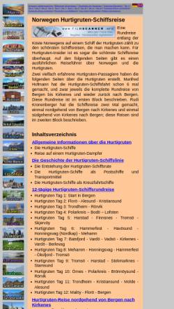 Vorschau der mobilen Webseite www.urlaube.info, Hurtigruten Schiffsreise [Patrick Wagner]