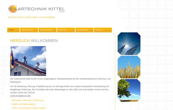 Vorschau von www.solar-kittel.de, Solartechnik Kittel