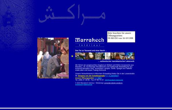 Vorschau von www.marrakech-interieur.de, Marrakech Interieur