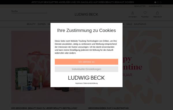 Vorschau von www.ludwigbeck.de, Ludwig Beck AG