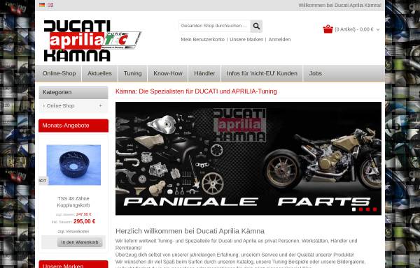 Vorschau von www.kaemna.de, Ducati Kämna